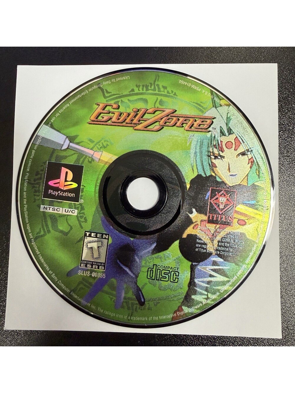 Evil Zone (Sony PlayStation 1, 1999) PS1 Disc Only Tested & Works